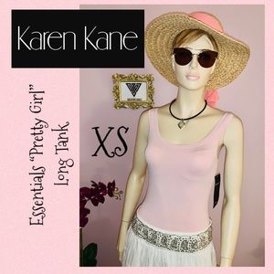 ✨Last One!✨XS - Karen Kane Pretty Girl Pink Tank